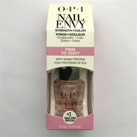 OPI Nail Envy Strengthener in Pink To Envy - The Little City Spa, London