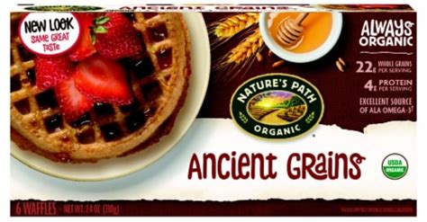 Nature's Path Organic® Ancient Grains Waffles, 7.4 oz - Kroger