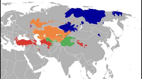 Turkic Languages : r/MapPorn