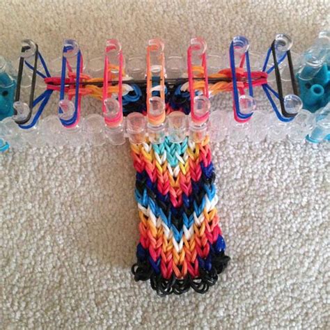 How to Make a Rainbow Loom Bracelet from an Alpha Tutorial | BraceletBook.com | Rainbow loom ...