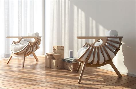 Shell Chair interior scene 3D model | CGTrader