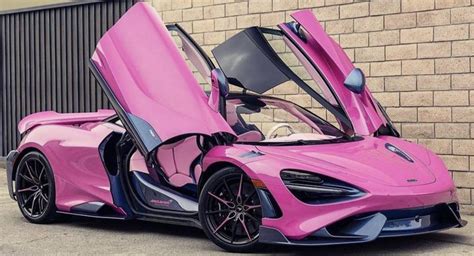 McLaren 765LT Customized By SVO Looks Pretty In Pink | Carscoops | Mclaren cars, Pink car ...