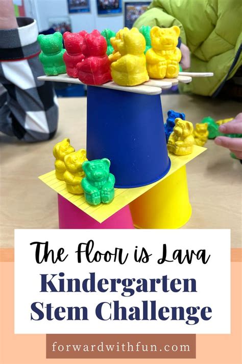 Kindergarten STEM challenge - the floor is lava activity | Kindergarten ...