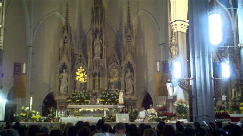 St Patrick Church Easter Vigil Genesis Sings in Elizabeth NJ - YouTube