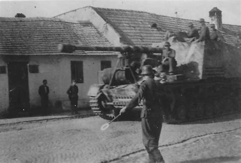 Panzerjager Nashorn Hornisse German tank destroyer 7 | World War Photos