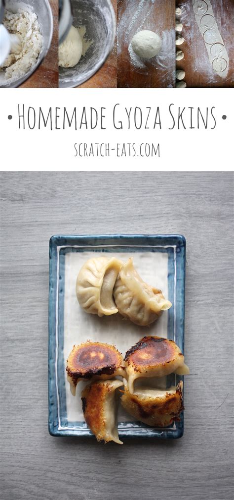 Homemade Gyoza Skins - Scratch Eats