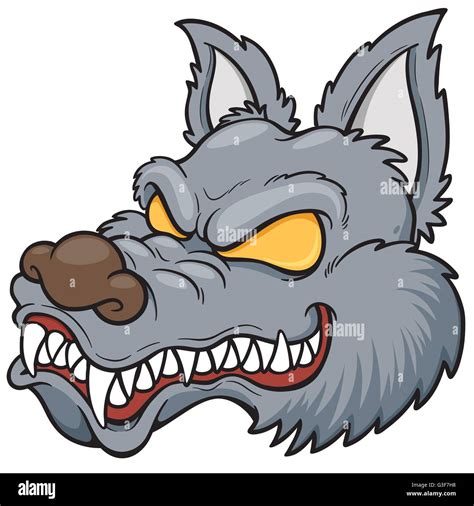 Wolf cartoon Stock Vector Images - Alamy