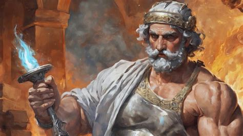 Hephaestus - God of fire and forge | mythicalcreatures.info