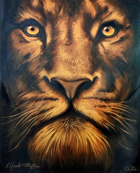 LION OF JUDAH Painting by Alfredo Maffei | Saatchi Art