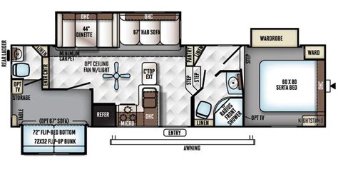 2016 Forest River Rockwood Signature Ultra Lite 8281WS Fifth Wheel Specs