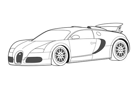 Free Printable Bugatti Coloring Pages For Kids