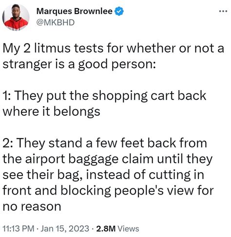 Marques Brownlee on the Shopping Cart Theory | The Shopping Cart Theory | Know Your Meme