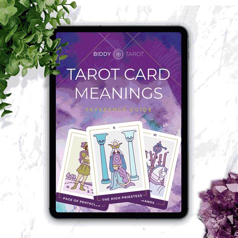 Free Printable Tarot Card Meanings Reference Guide Bi - vrogue.co