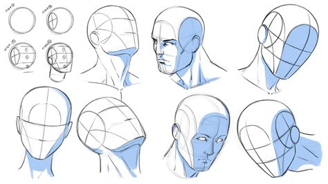 How to Draw Heads at Various Angles - Reference by robertmarzullo on ...