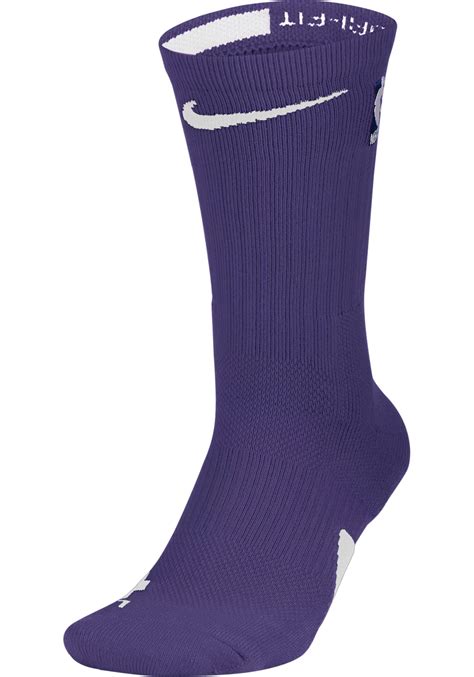 Nike NBA League Purple Elite Crew Socks | DICK'S Sporting Goods