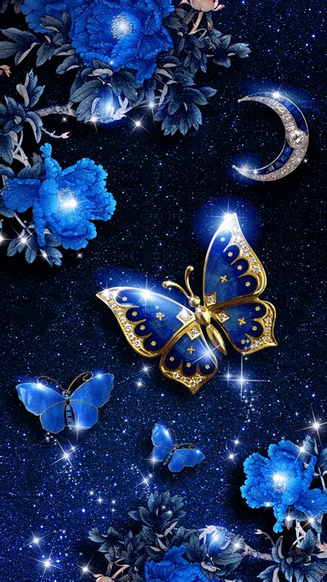 Blue Butterfly Wallpapers on WallpaperDog