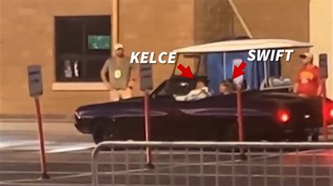 Taylor Swift Leaves Chiefs Game with Travis Kelce in Convertible for ...