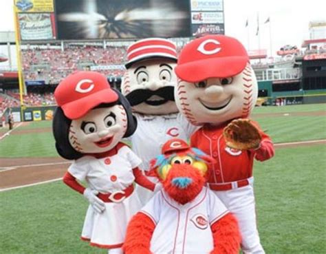 Did you know that the Cincinnati Reds have four different mascots? Mr. Red, Rosie Red, Mr ...