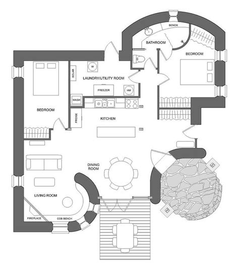 Lovely Cob Home Floor Plans - New Home Plans Design