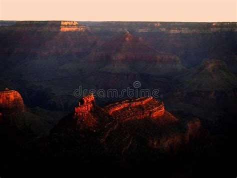 Sunrise Over the Grand Canyon Stock Photo - Image of hill, dawn: 71021024