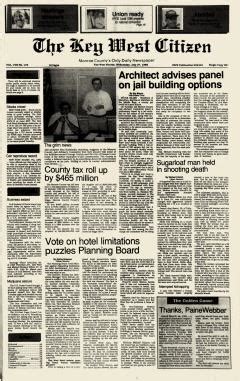 Key West Citizen Newspaper Archives, Jul 27, 1988, p. 1