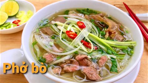 Cách nấu Phở bò ngon | Phở bò Hà Nội | How to cook Vietnamese Pho | Hà Ly Cooking - YouTube