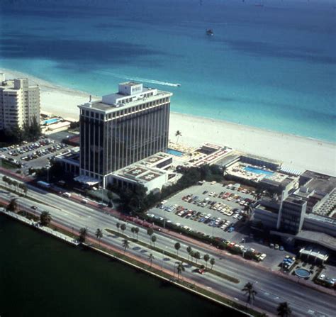 Florida Memory • Aerial view of the Doral hotel at Miami Beach.