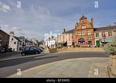 Melrose town centre, Melrose, Scottish Borders, Scotland, United Stock Photo: 61857884 - Alamy