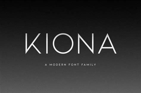 Kiona Font Family 01 | Hey, fonts!