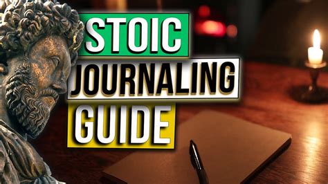 Stoic Journaling Guide for the Evening | Key to STOIC EVENING ROUTINES [For Beginners] - YouTube