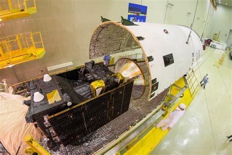 ExoMars 2016 Spacecraft Encapsulated for Red Planet Launch in One Week - Universe Today
