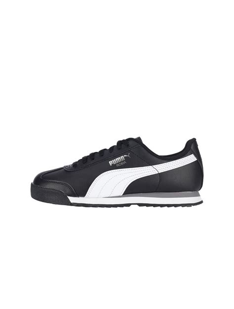 Shop Puma Roma Basic Shoe Mens Black | Studio 88