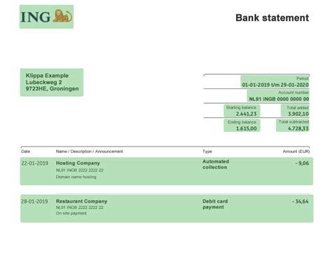 OCR for bank statements - Data extraction and conversion API