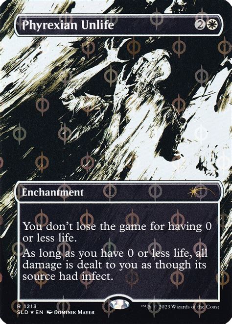 Phyrexian Unlife · Secret Lair Drop (SLD) #1213 · Scryfall Magic The Gathering Search