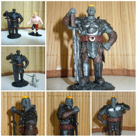 Fire Giant Miniature (Paint Pics) by cthuluau on DeviantArt