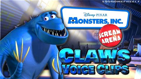 All Pete "Claws" Ward Voice Clips • Monsters, Inc. Scream Arena • All Voice Lines • 2002 (Joe ...