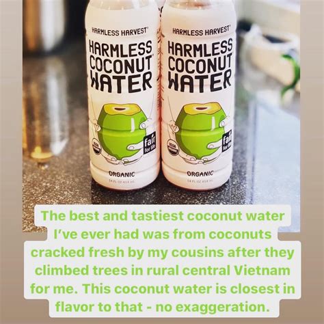 Harmless Harvest coconut water - the closest thing you can get to the best freshly cracked ...