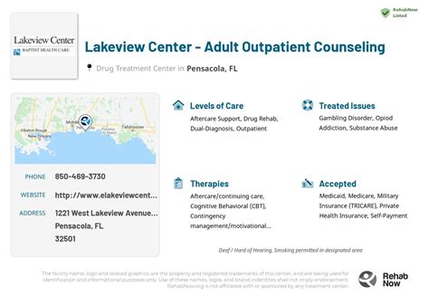 Lakeview Center - Adult Outpatient Counseling - Addiction Recovery ...