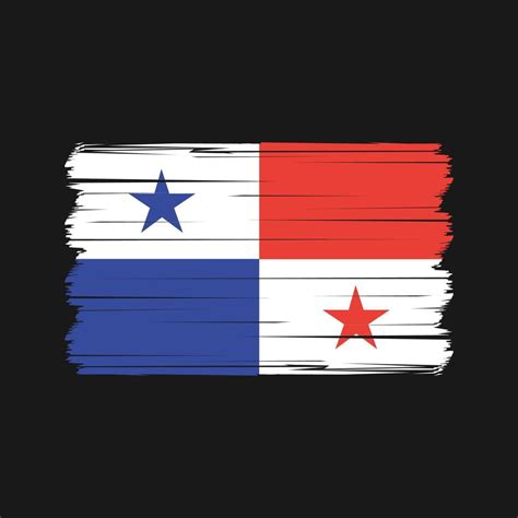 Panama Flag Vector. National Flag 11482072 Vector Art at Vecteezy