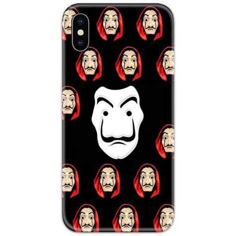 Money Heist All Masks 4D Case | ShopperShine