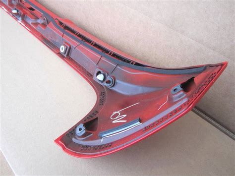 11 12 13 OEM Ford Fiesta 5 Door Hatchback Rear Roof Spoiler Lip Race Red PQ - Spoilers & Wings