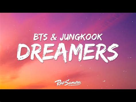 Download BTS Jung Kook Dreamers Lyrics World Cup Song 2022.mp3 ...