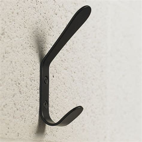 Contemporary Metal Wall Hook | AllModern | Black wall hooks, Wall hooks ...