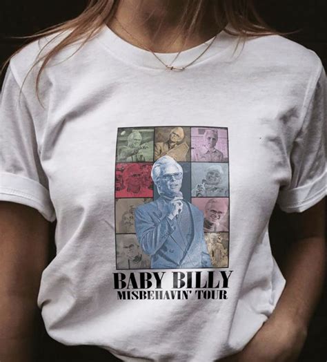 Baby Billy Misbehavin' Tour T-shirt, Uncle Baby Billy Misbehavin Righteous Gemstones Humor Shirt ...