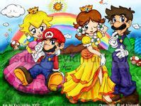 150 Mario x Peach Luigi x Daisy ideas | mario, mario art, super mario art