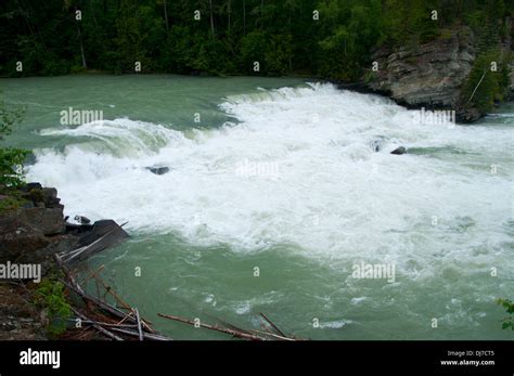 Rearguard Falls, Rearguard Falls Provincial Park, British Columbia, Canada Stock Photo - Alamy