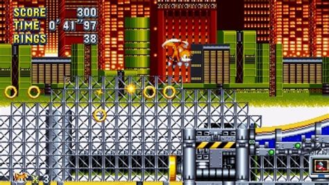 Sonic Mania Tails in Chemical Plant Zone