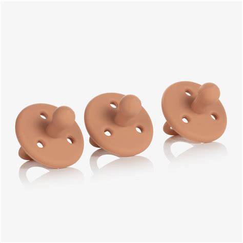 Liewood - Pink Silicone Dummies (3 Pack) | Childrensalon Outlet