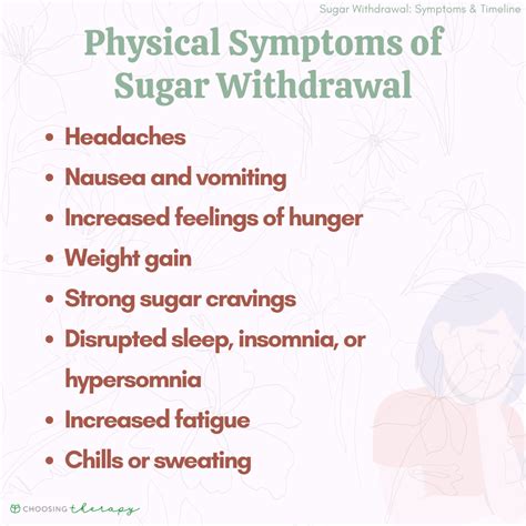 Symptoms of Sugar Withdrawal