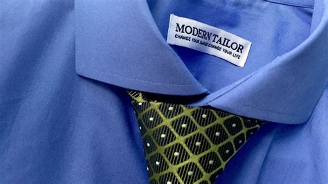 How To Order Custom Tailored Shirt | Modern Tailor - YouTube